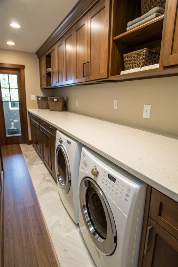 15 Narrow Laundry Room Ideas That Maximize Every Inch 14 df 13