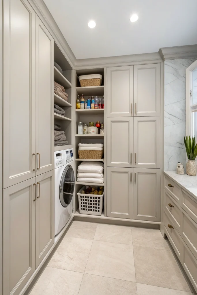 15 Narrow Laundry Room Ideas That Maximize Every Inch 3 df 2