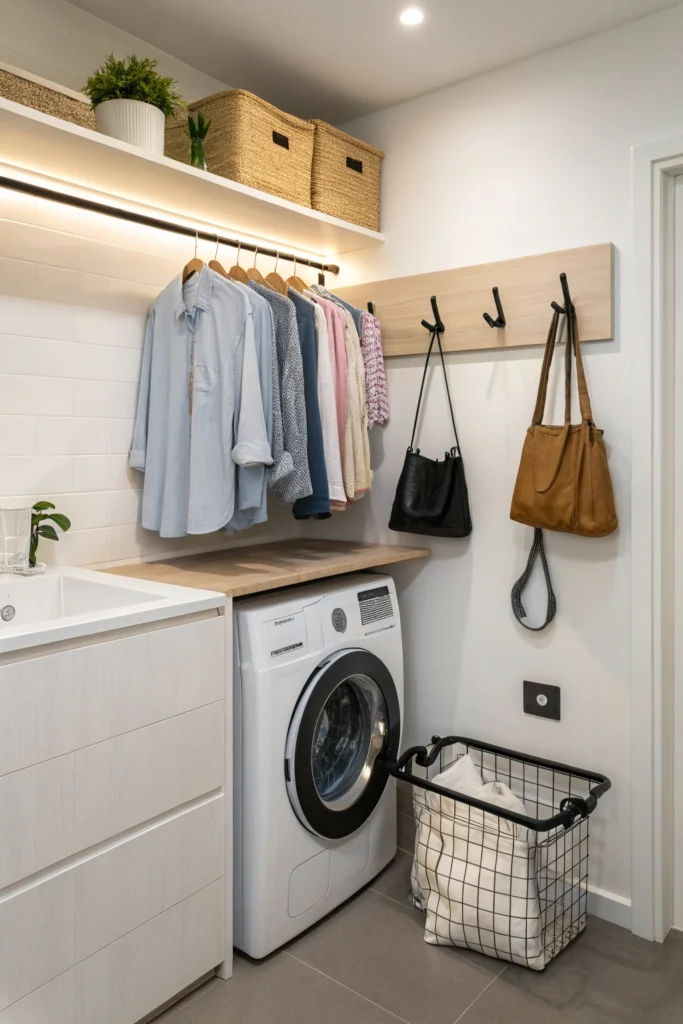 15 Narrow Laundry Room Ideas That Maximize Every Inch 9 df 8