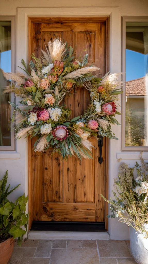 14 Spring Wreath Ideas for a Welcoming Front Door 6 fc 5 1
