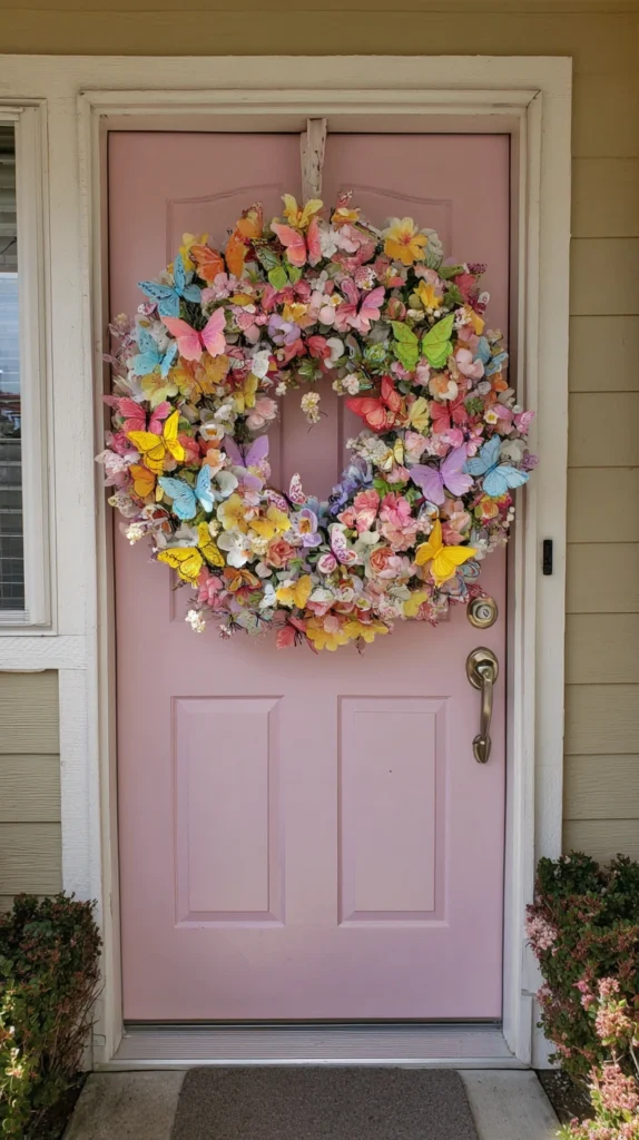 14 Spring Wreath Ideas for a Welcoming Front Door 9 fc 8 1