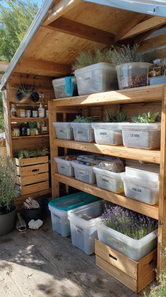 15 Garden Shed Organization Ideas for Spring Planting 9 fv 8