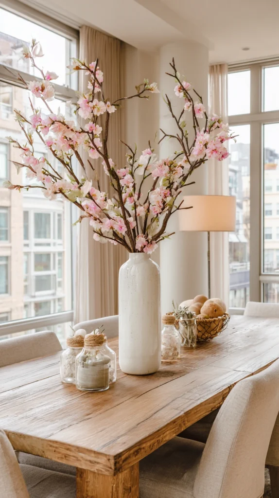 15 Spring Farmhouse Dining Table Centerpiece Ideas 16 gs 15