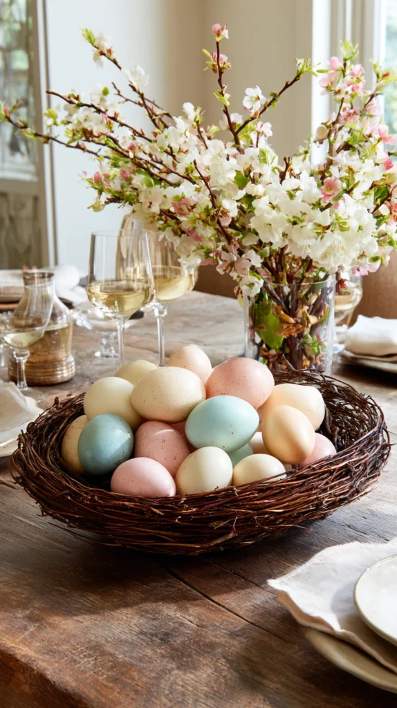 15 Spring Farmhouse Dining Table Centerpiece Ideas 9 gs 8