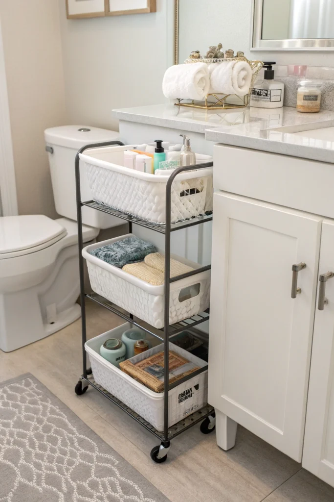 15 Makeup Storage Ideas for Small Bathrooms 11 kn 11