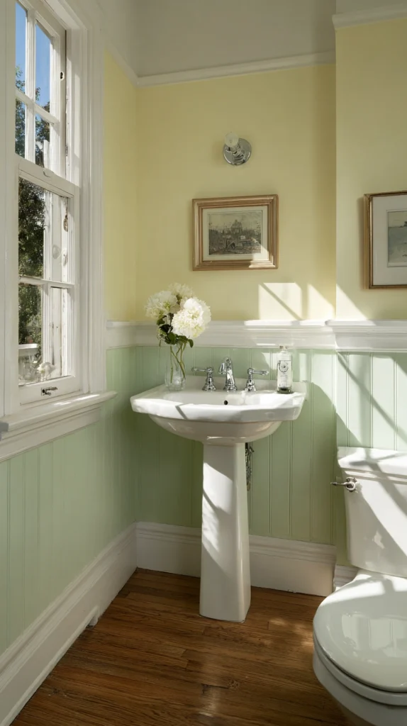 15 Pastel Powder Room Ideas for a Fresh Spring Look 12 mb 11