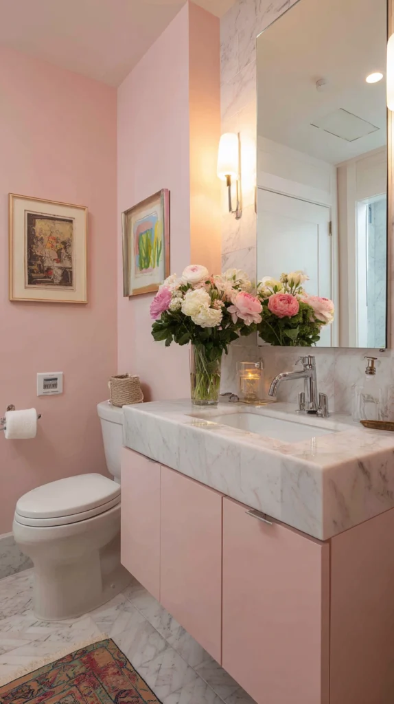 15 Pastel Powder Room Ideas for a Fresh Spring Look 15 mb 14