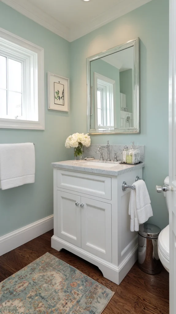 15 Pastel Powder Room Ideas for a Fresh Spring Look 3 mb 2