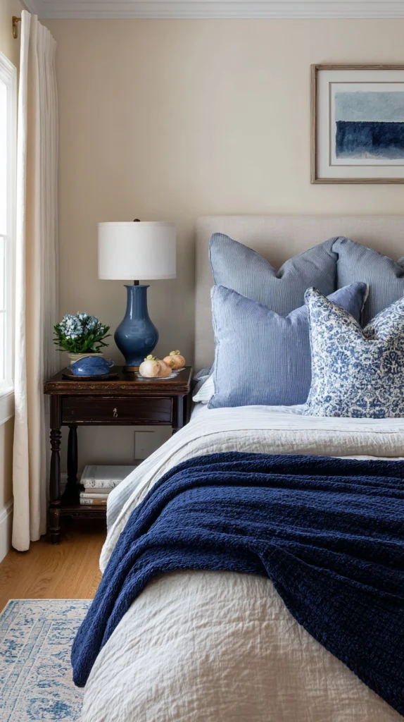 15 Blue and Cream Bedroom Ideas 2 okq 1