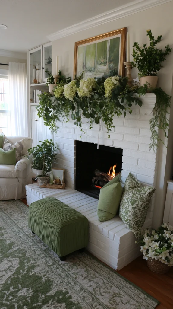 15 Spring Mantel Decor Ideas for a Seasonal Refresh 10 qo 9