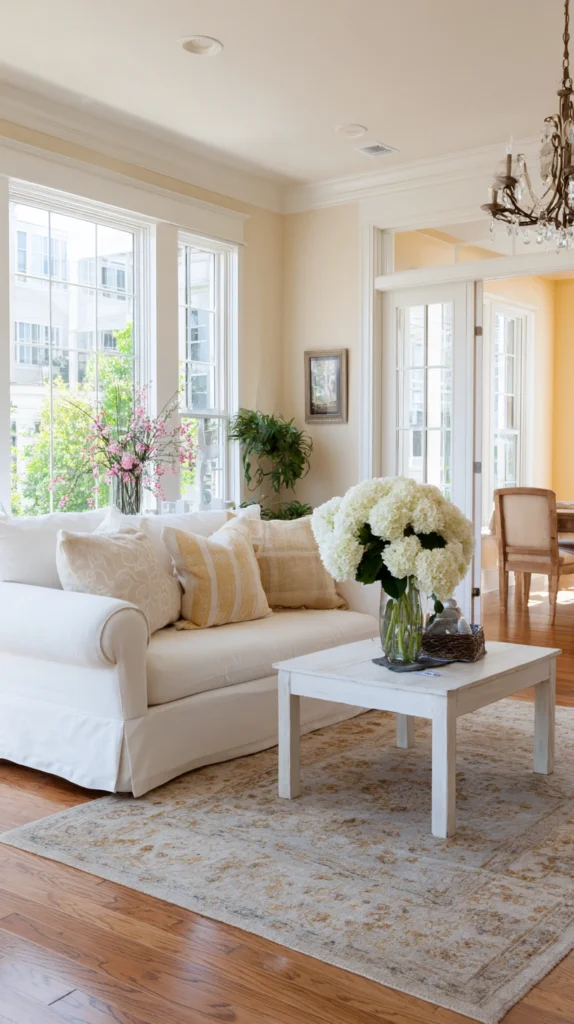 15 Light and Airy Spring Living Room Updates 6 vx 5