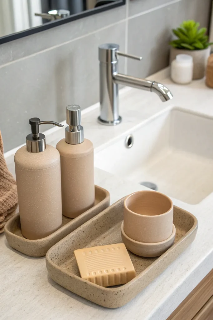 15 Earthy Accent Bathroom Ideas for a Warm, Grounded Space 12 zs 11
