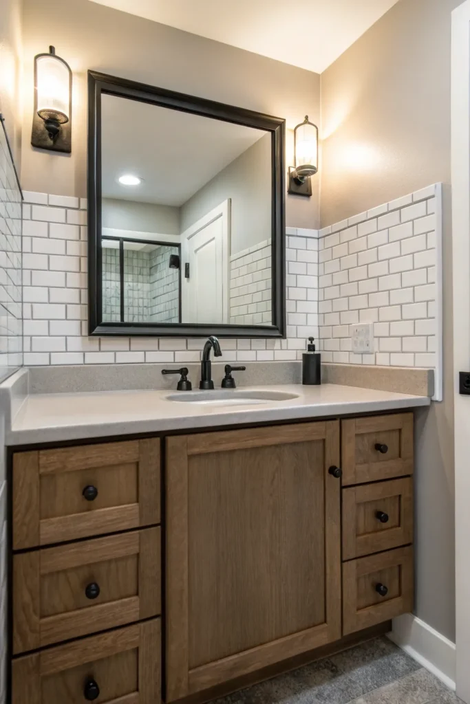 15 Earthy Accent Bathroom Ideas for a Warm, Grounded Space 6 zs 5