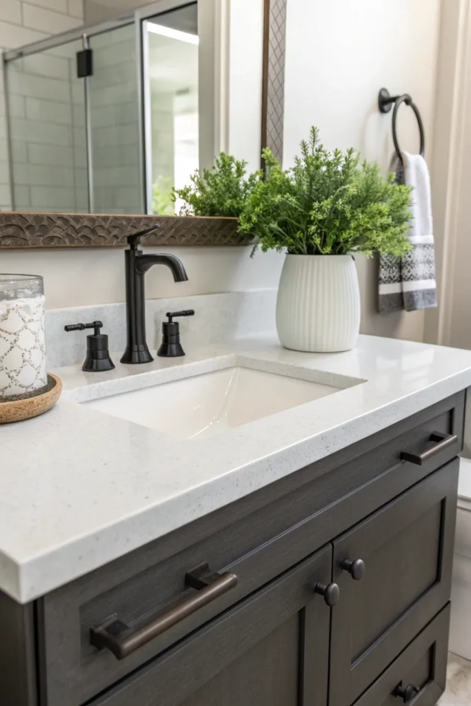 15 Earthy Accent Bathroom Ideas for a Warm, Grounded Space 10 zs 9