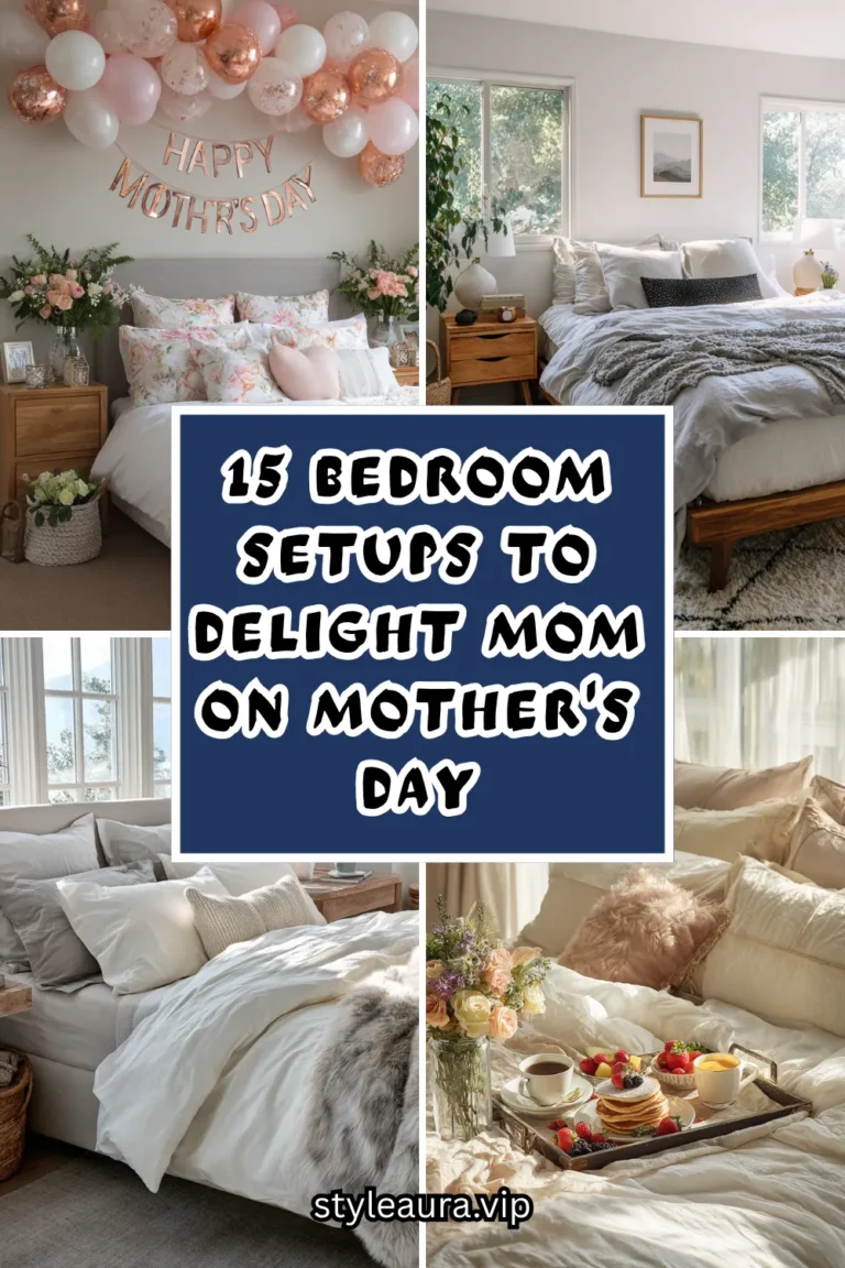 15 Thoughtful Bedroom Setups to Delight Mom on Mother’s Day