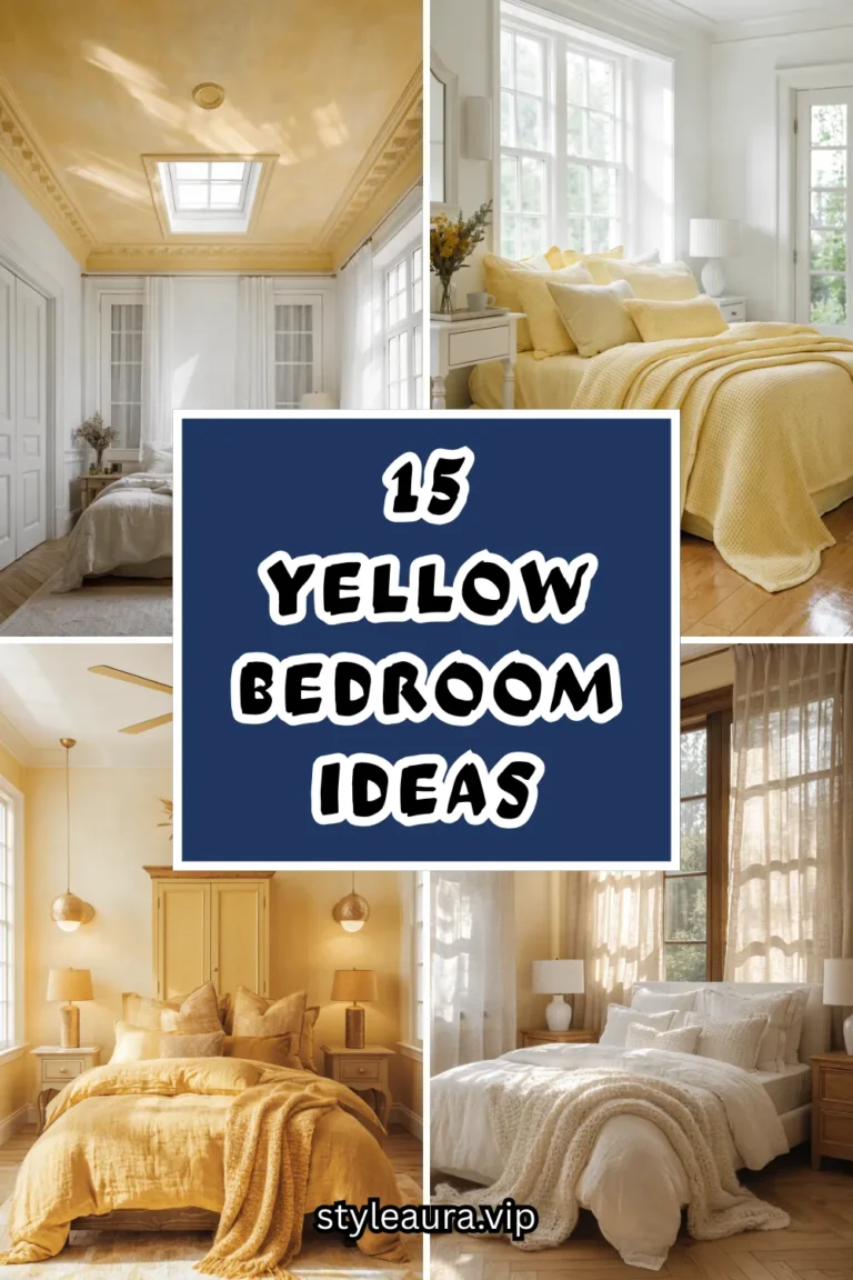 15 Yellow Bedroom Ideas for a Sunny, Cheerful Room