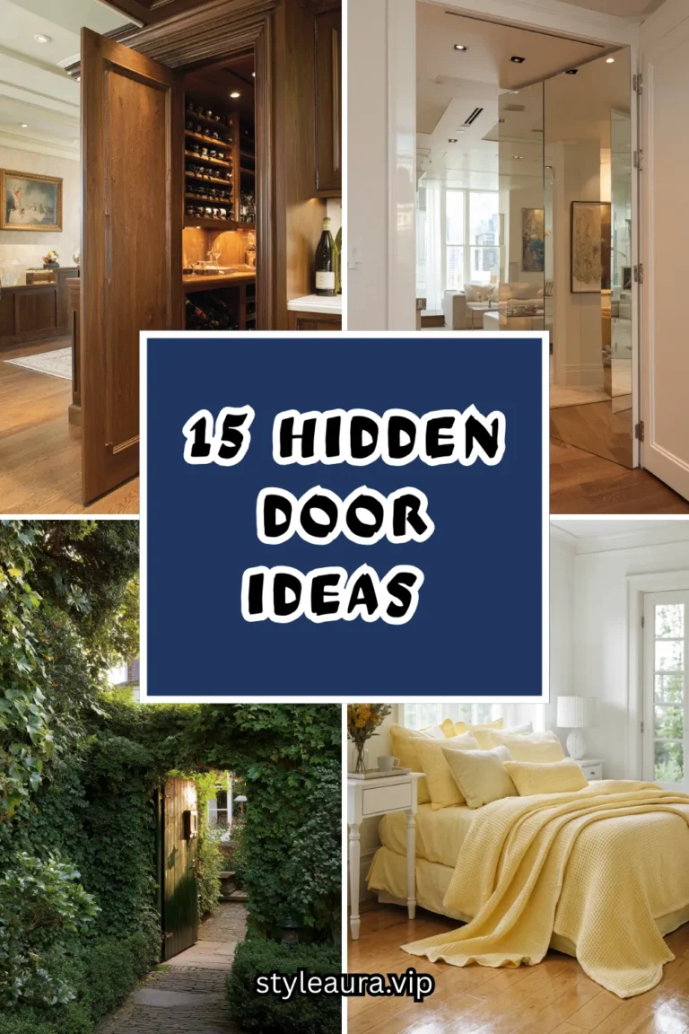 15 Hidden Door Ideas That Are Equal Parts Smart and Stunning