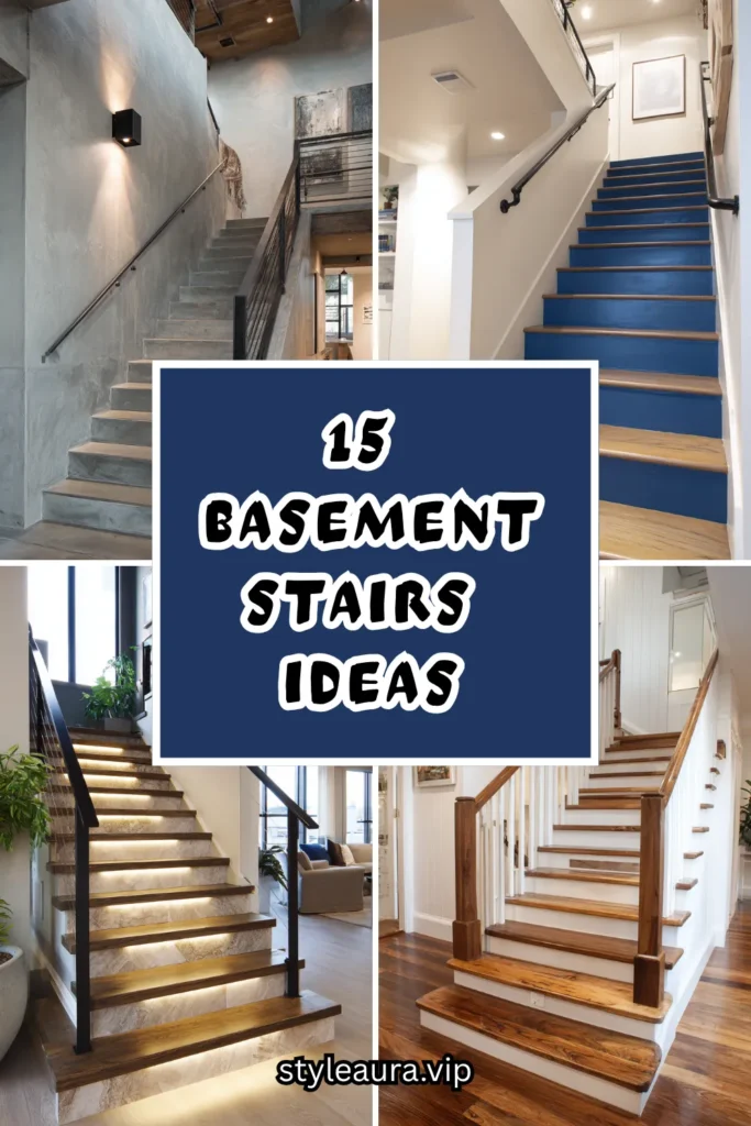 15 Basement Stairs Ideas 1 15 39