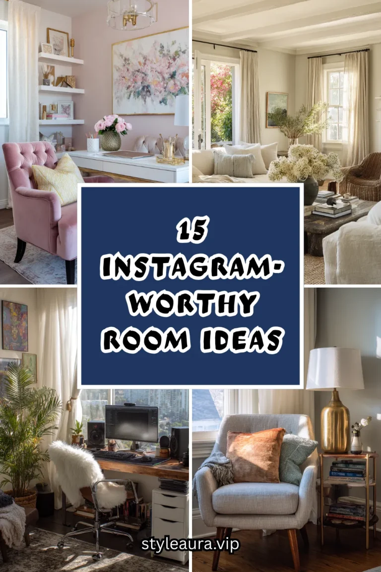 15 Instagram-Worthy Room Ideas for Content Creators