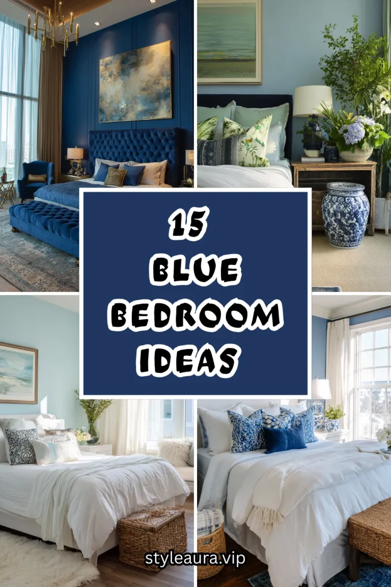 15 Blue Bedroom Ideas for a Calm Serene Space