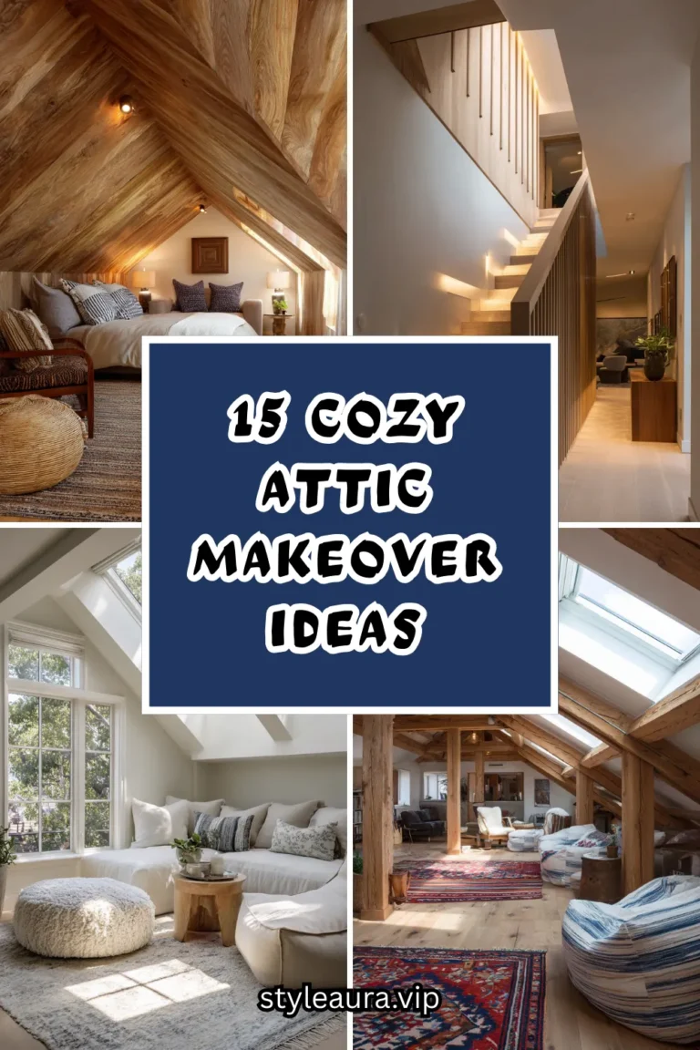 15 Cozy Attic Makeover Ideas That Add Style and Function
