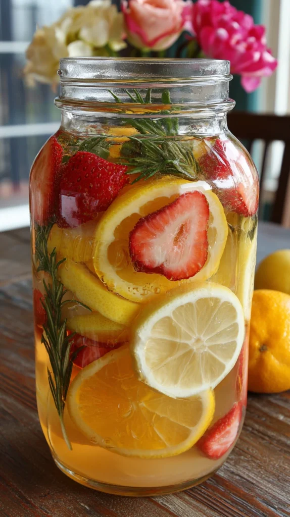 15 Charming Mason Jar Centerpiece Ideas for a Beautiful Mother’s Day Table 15 cr 14