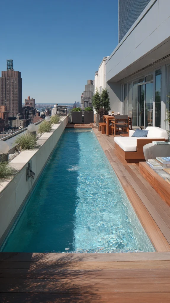 15 Rooftop Pool Ideas for Urban Luxury Living 3 de 2