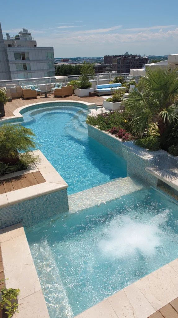 15 Rooftop Pool Ideas for Urban Luxury Living 6 de 5