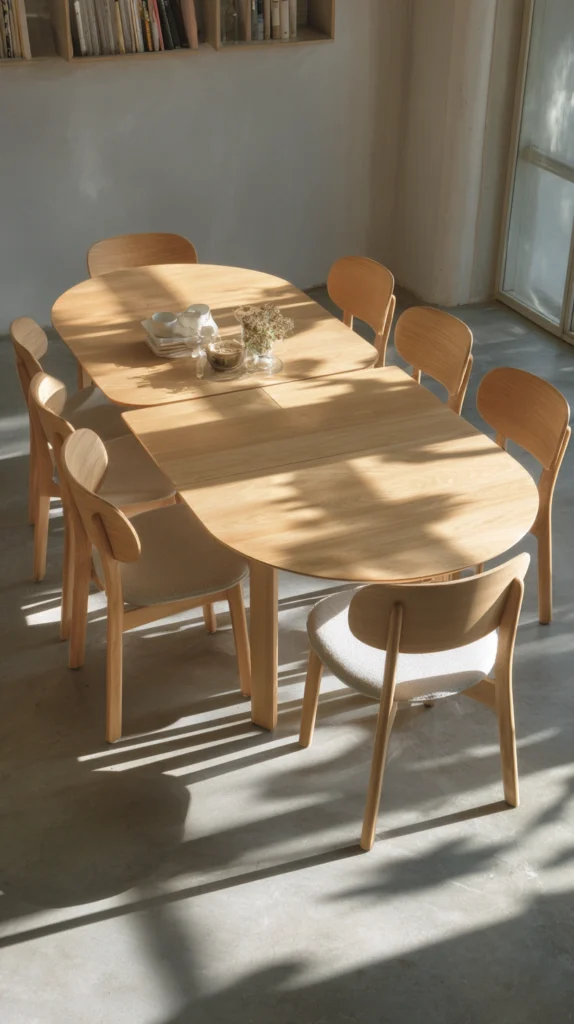 15 Oval Dining Table Ideas for a Soft, Elegant Look 11 df 10