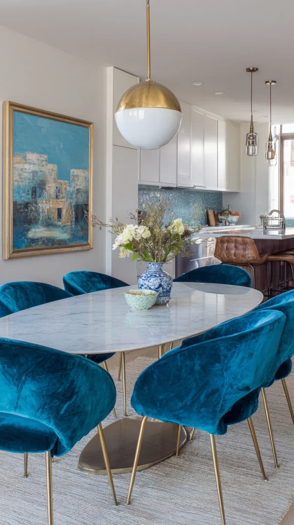 15 Oval Dining Table Ideas for a Soft, Elegant Look 12 df 11