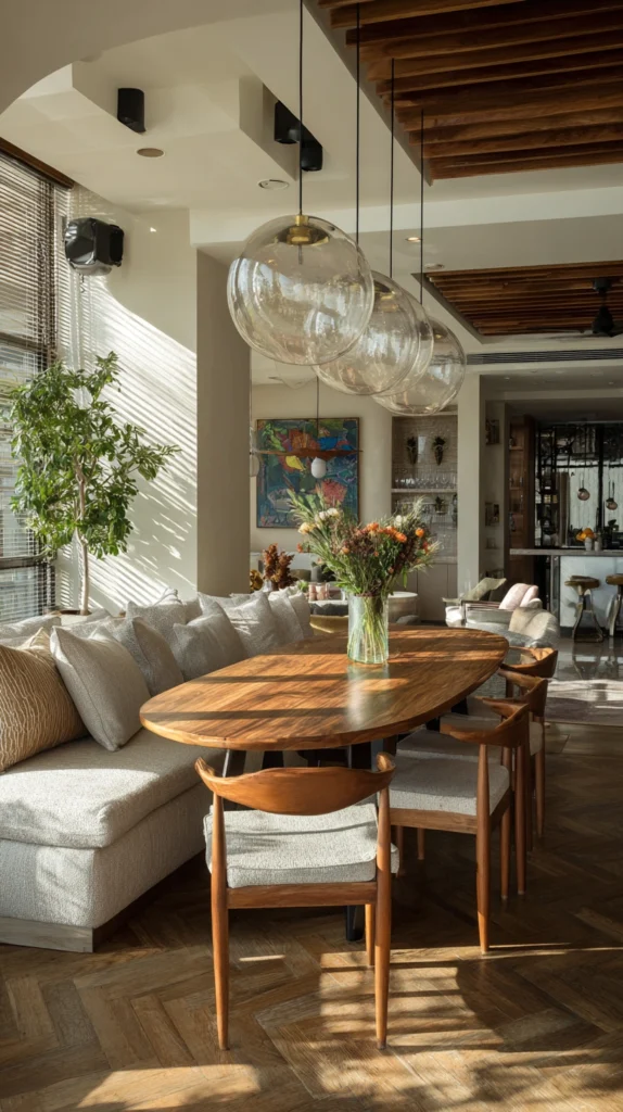 15 Oval Dining Table Ideas for a Soft, Elegant Look 15 df 14