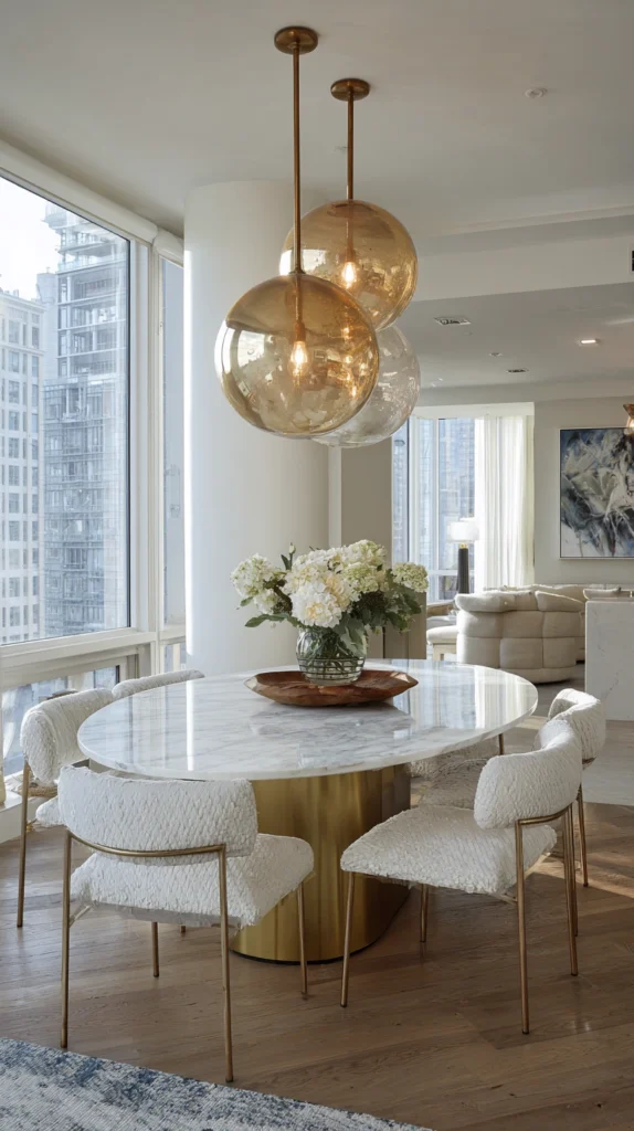 15 Oval Dining Table Ideas for a Soft, Elegant Look 4 df 3