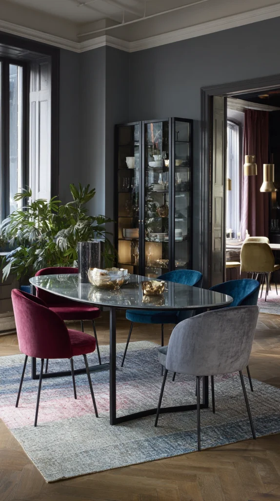 15 Oval Dining Table Ideas for a Soft, Elegant Look 5 df 4