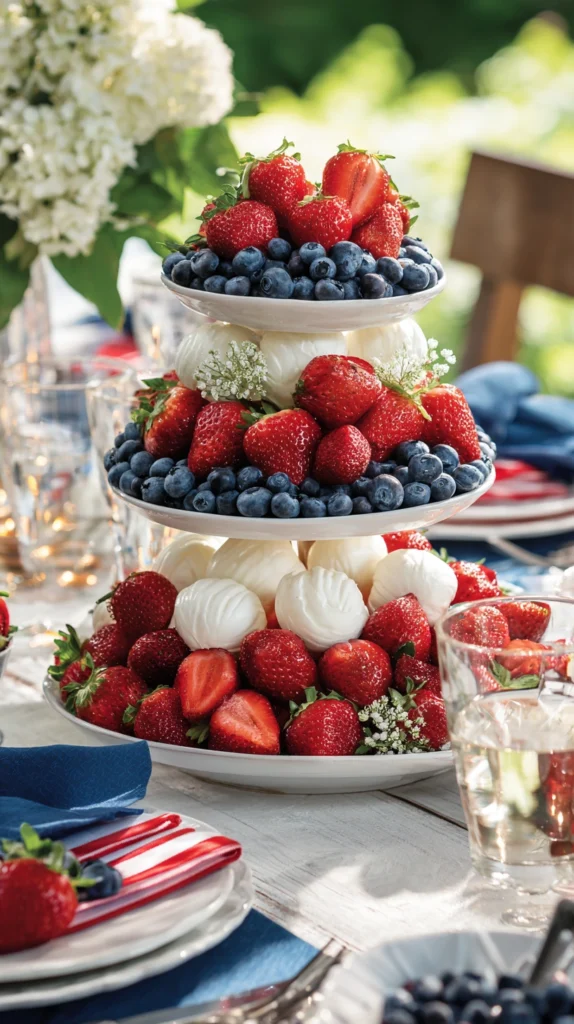 15 Festive Dining Table Centerpiece Ideas for Memorial Day Celebrations 6 dw 5