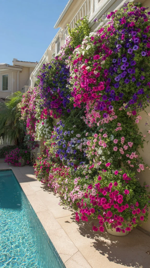 15 Spring Poolside Flower Ideas for a Colorful Surround 11 ew 10