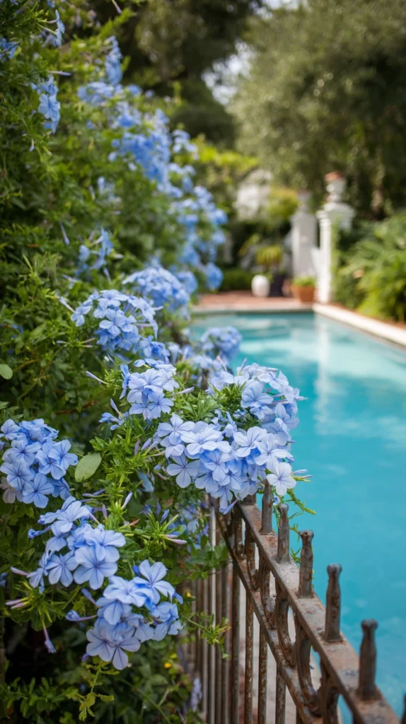 15 Spring Poolside Flower Ideas for a Colorful Surround 13 ew 12