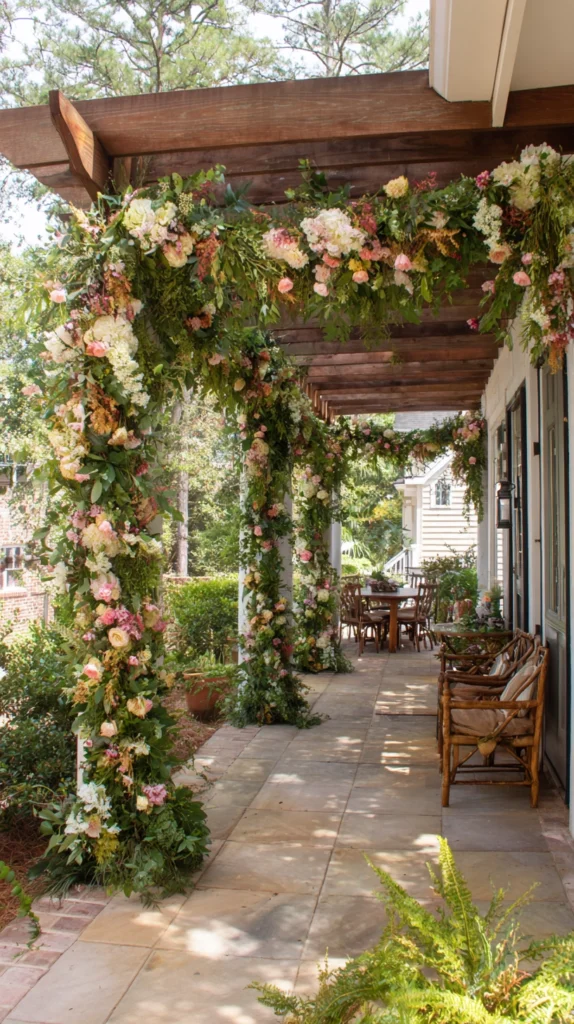 15 Spring Pergola Decorating Ideas for a Blooming Outdoor Room 16 fc 15