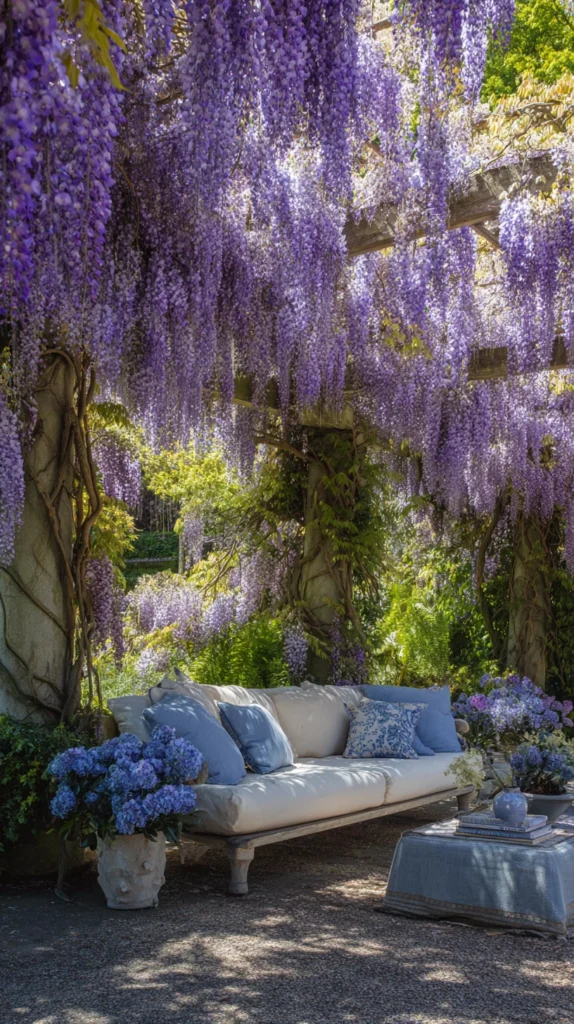 15 Spring Pergola Decorating Ideas for a Blooming Outdoor Room 3 fc 2