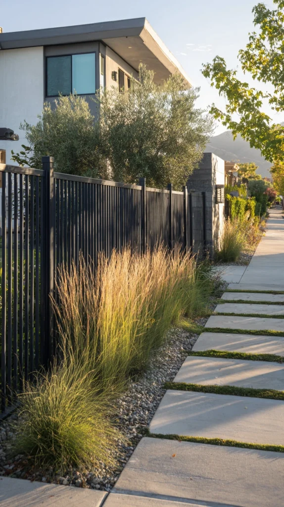 15 Metal Fence Ideas for a Sleek and Durable Finish 2 fe 1