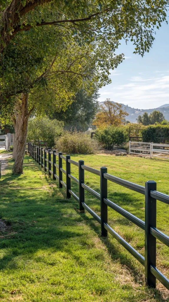 15 Metal Fence Ideas for a Sleek and Durable Finish 12 fe 11