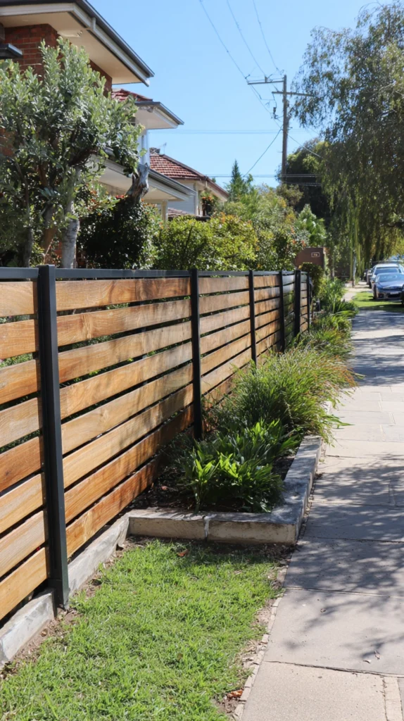 15 Metal Fence Ideas for a Sleek and Durable Finish 15 fe 14