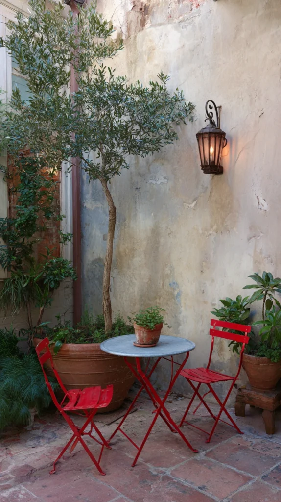 15 Cozy Small Patio Designs with Fresh Red Touches 2 hb 1