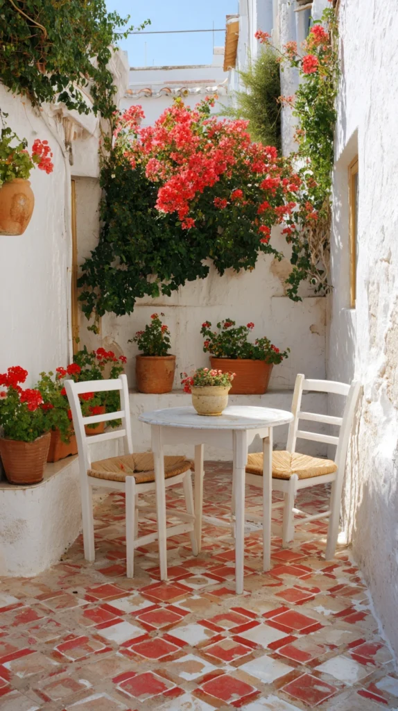 15 Cozy Small Patio Designs with Fresh Red Touches 5 hb 4