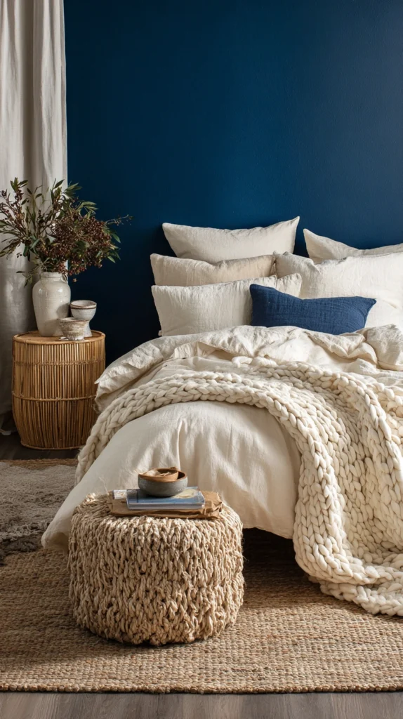 15 Navy Bedroom Ideas for a Deep Moody Sleep Space 12 hf 11