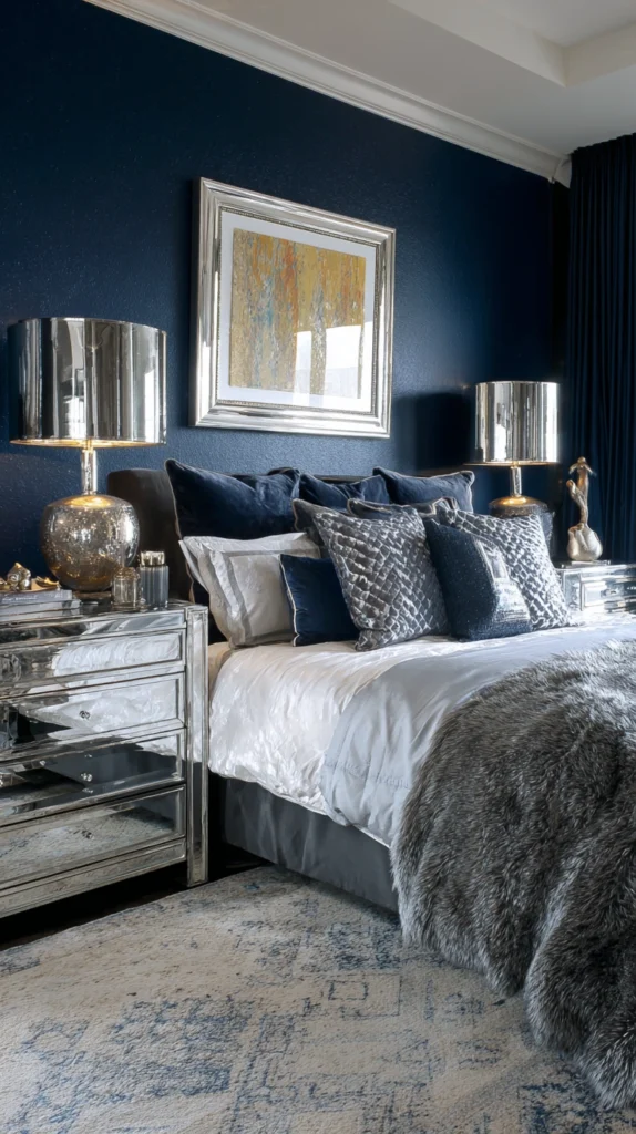 15 Navy Bedroom Ideas for a Deep Moody Sleep Space 13 hf 12