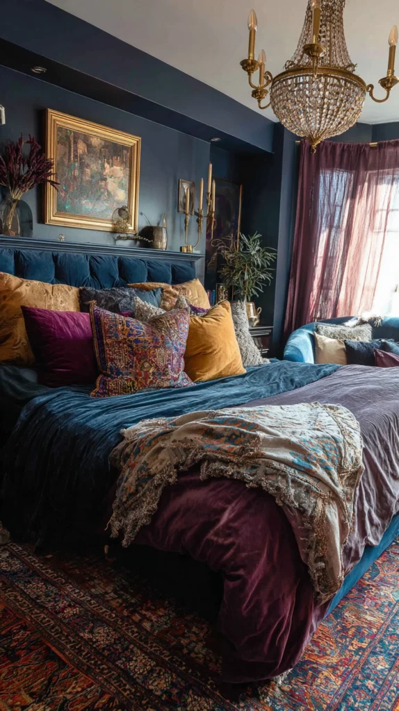 15 Navy Bedroom Ideas for a Deep Moody Sleep Space 15 hf 14