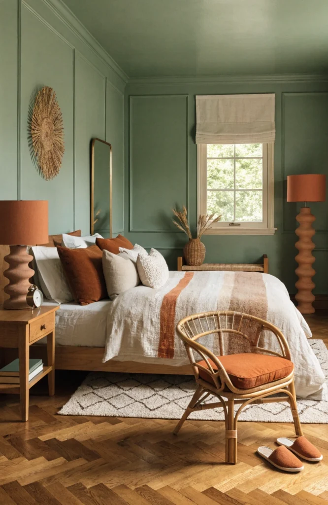 15 Green Bedroom Ideas for a Nature-Inspired Sleep Space 13 hj 12 1