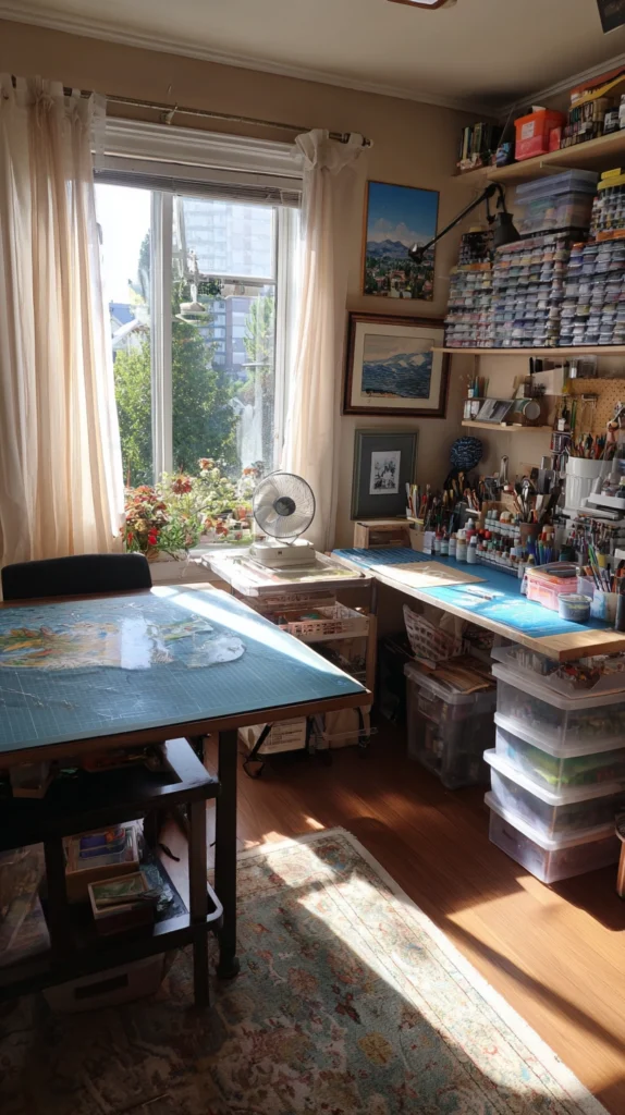 15 Hobby Room Ideas for a Creative and Organized Space 14 hj 13