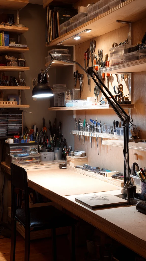 15 Hobby Room Ideas for a Creative and Organized Space 6 hj 5