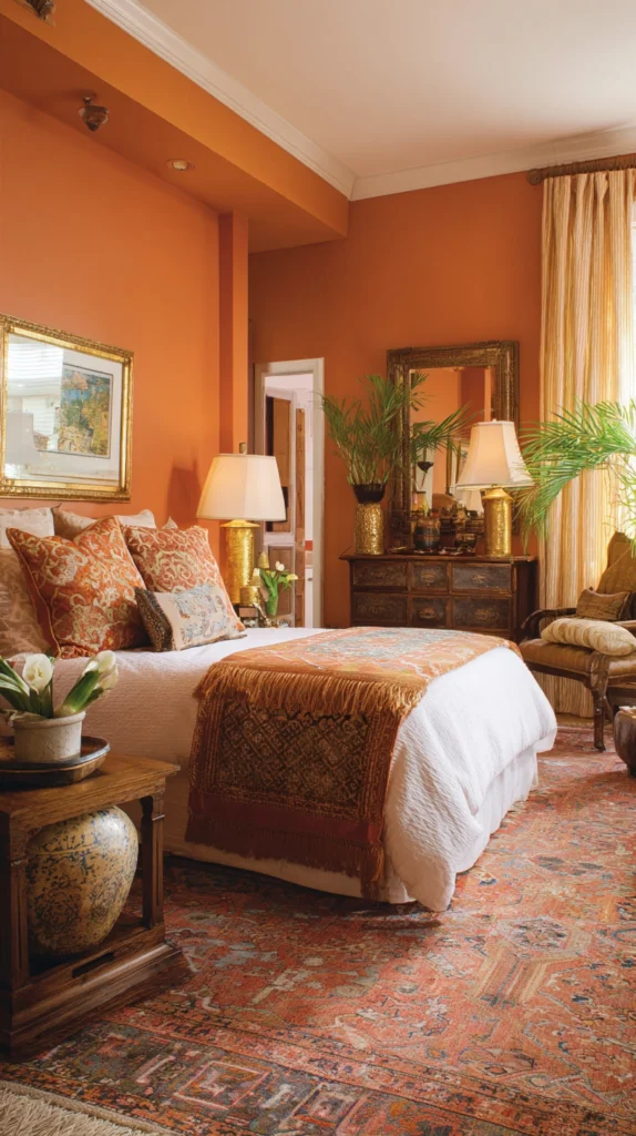 15 Orange Bedroom Ideas for a Bold Cozy Retreat 13 kj 12